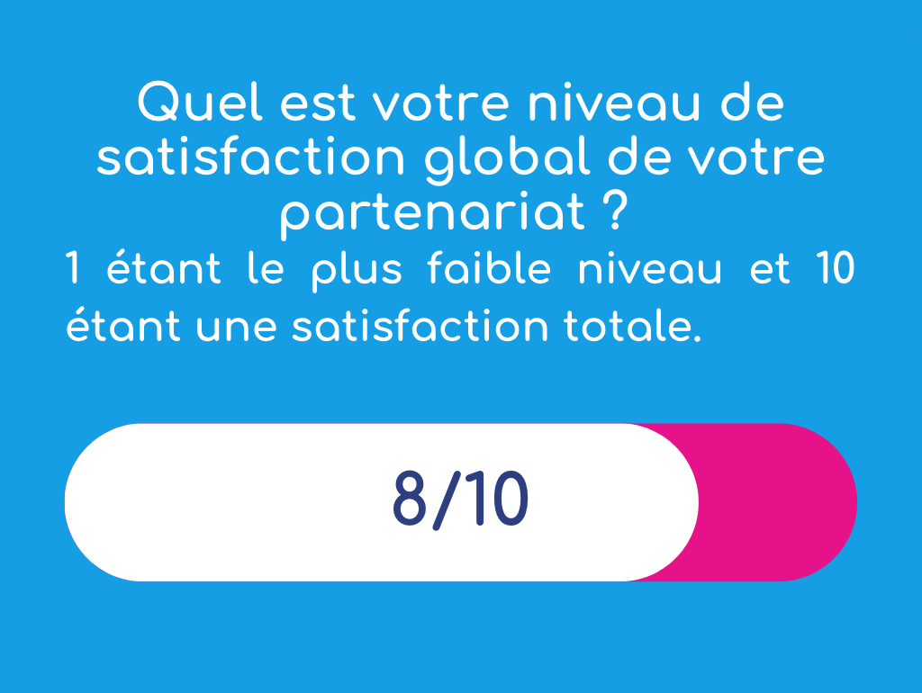 Excellente satisfaction formation des donneurs d'ordre